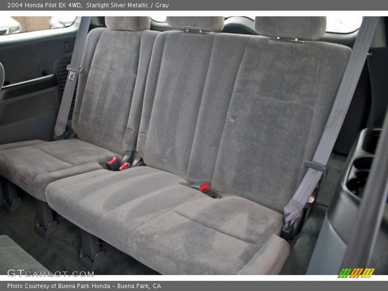 Starlight Silver Metallic / Gray 2004 Honda Pilot EX 4WD