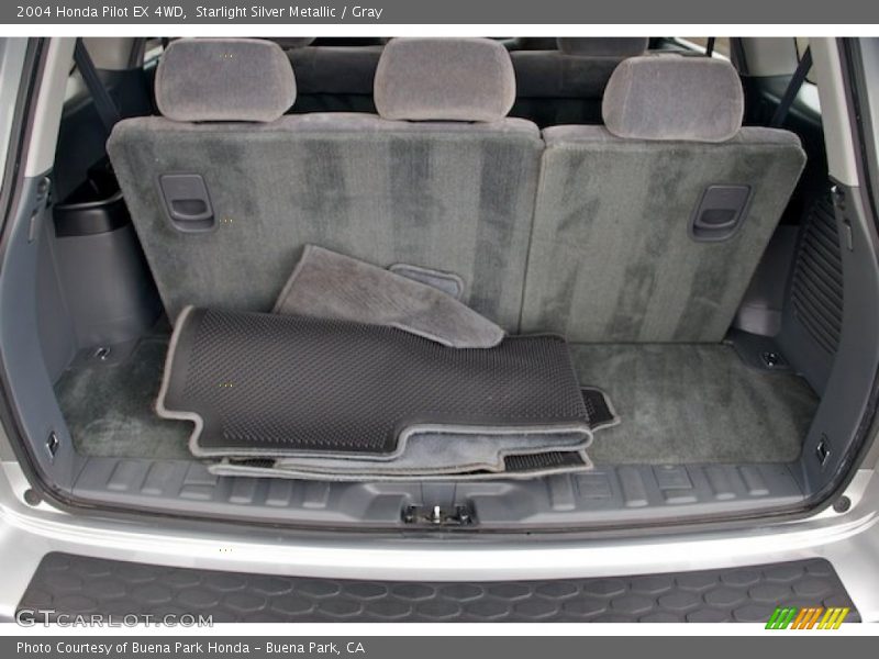Starlight Silver Metallic / Gray 2004 Honda Pilot EX 4WD