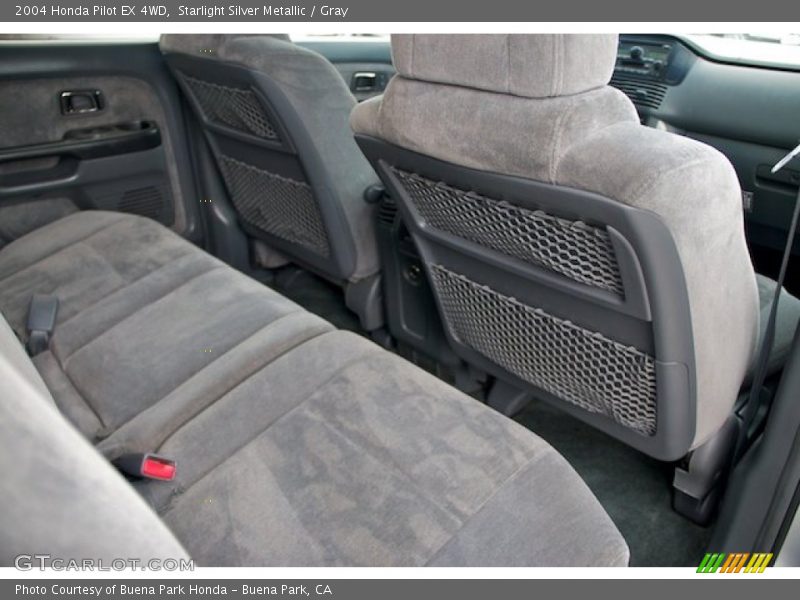 Starlight Silver Metallic / Gray 2004 Honda Pilot EX 4WD