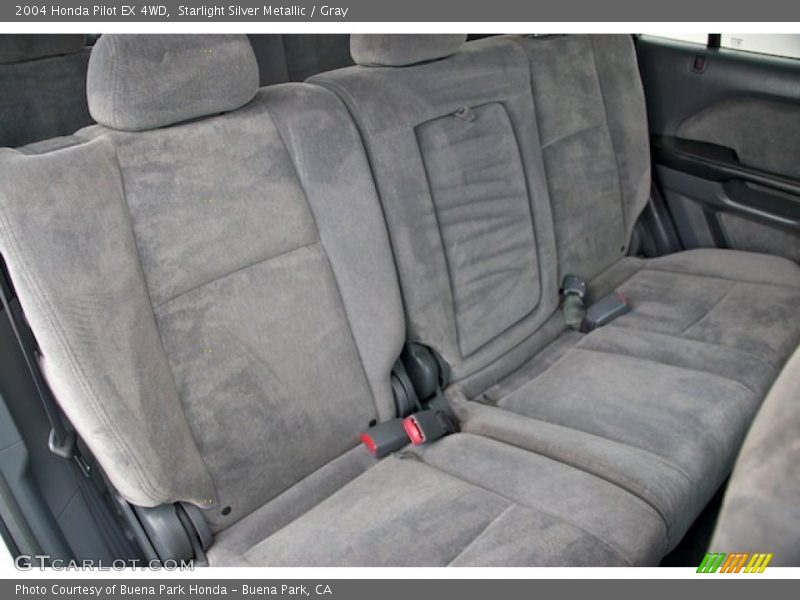 Starlight Silver Metallic / Gray 2004 Honda Pilot EX 4WD