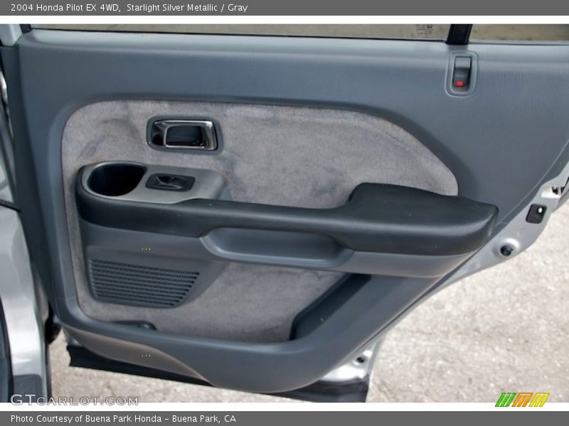 Starlight Silver Metallic / Gray 2004 Honda Pilot EX 4WD