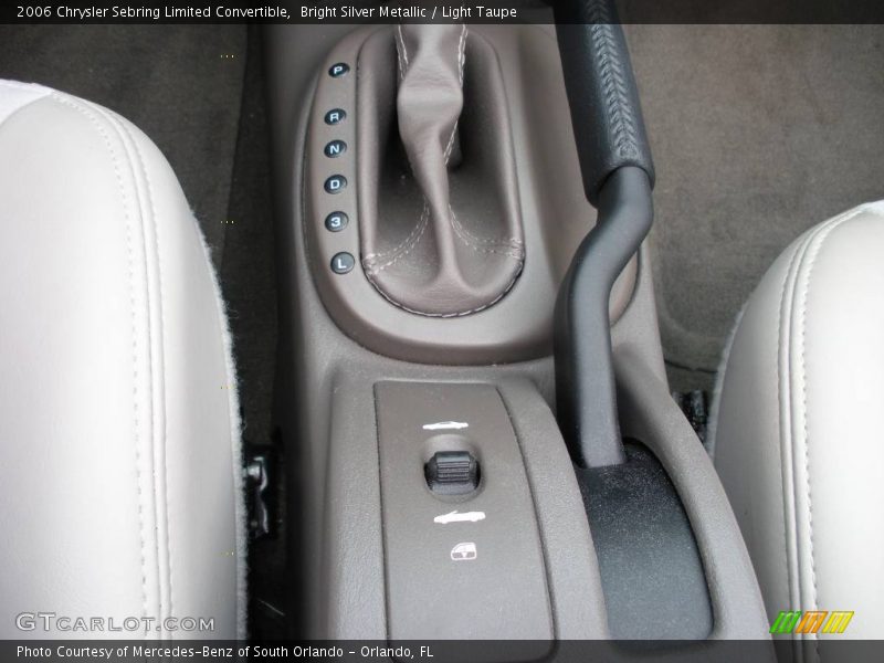 Bright Silver Metallic / Light Taupe 2006 Chrysler Sebring Limited Convertible