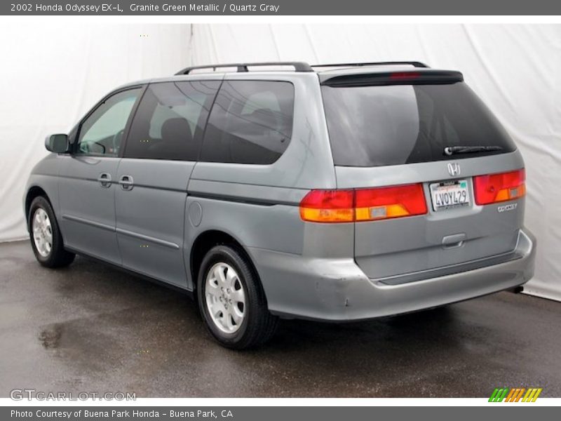 Granite Green Metallic / Quartz Gray 2002 Honda Odyssey EX-L