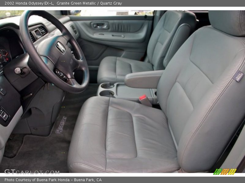 Granite Green Metallic / Quartz Gray 2002 Honda Odyssey EX-L