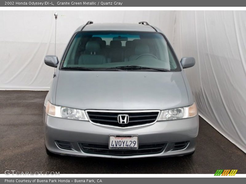Granite Green Metallic / Quartz Gray 2002 Honda Odyssey EX-L