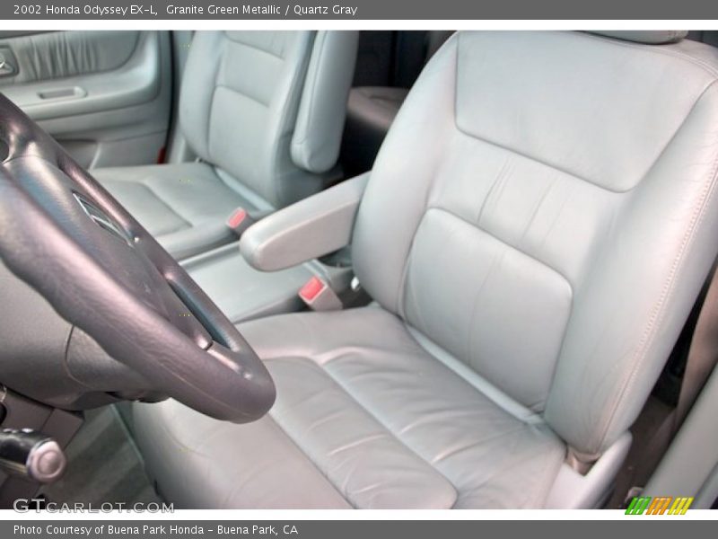 Granite Green Metallic / Quartz Gray 2002 Honda Odyssey EX-L