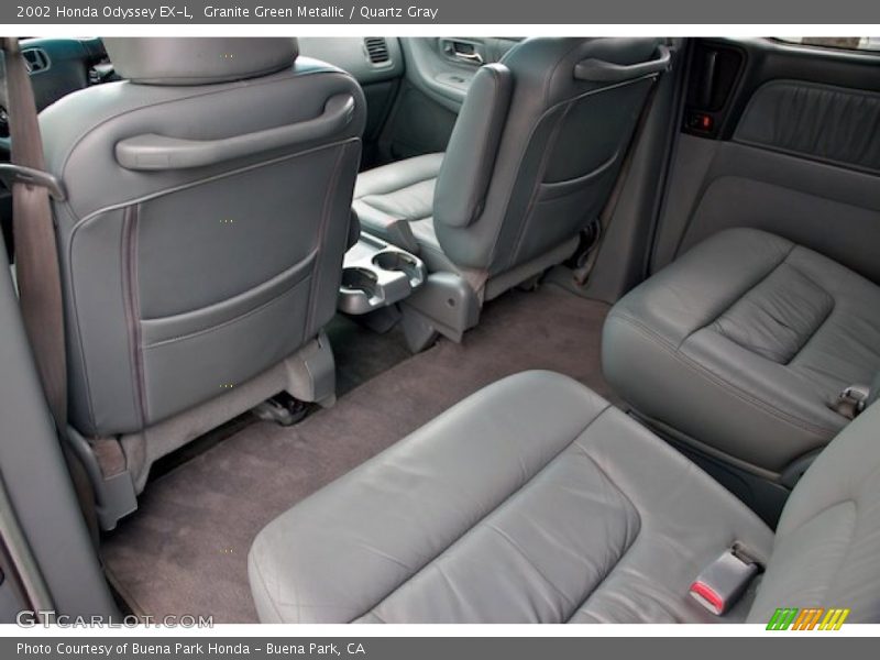 Granite Green Metallic / Quartz Gray 2002 Honda Odyssey EX-L