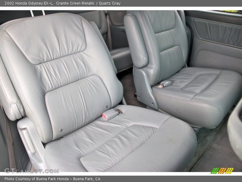 Granite Green Metallic / Quartz Gray 2002 Honda Odyssey EX-L