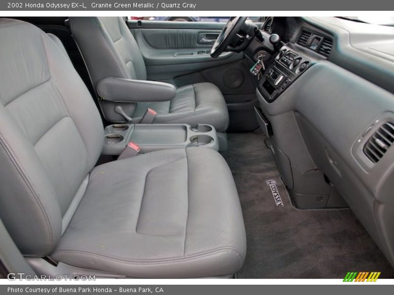 Granite Green Metallic / Quartz Gray 2002 Honda Odyssey EX-L