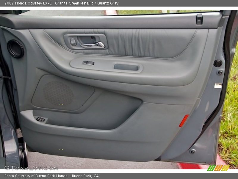 Granite Green Metallic / Quartz Gray 2002 Honda Odyssey EX-L