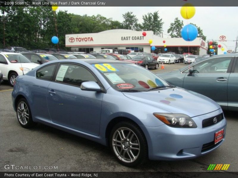 Wave Line Blue Pearl / Dark Charcoal Gray 2008 Scion tC