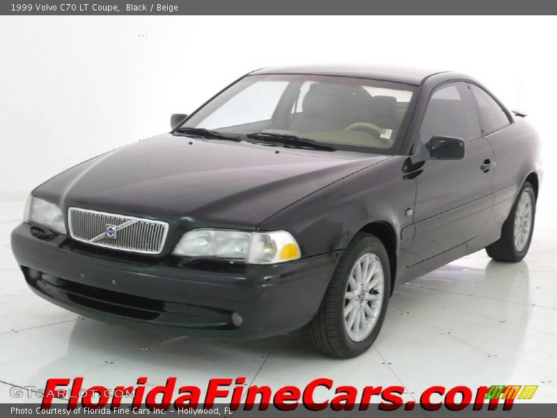 Black / Beige 1999 Volvo C70 LT Coupe