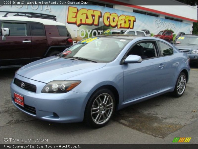 Wave Line Blue Pearl / Dark Charcoal Gray 2008 Scion tC