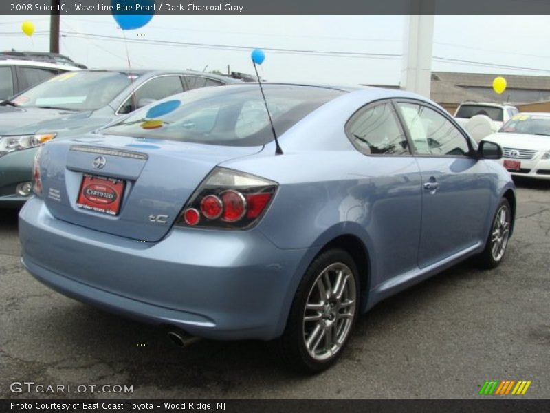 Wave Line Blue Pearl / Dark Charcoal Gray 2008 Scion tC
