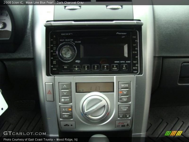 Wave Line Blue Pearl / Dark Charcoal Gray 2008 Scion tC