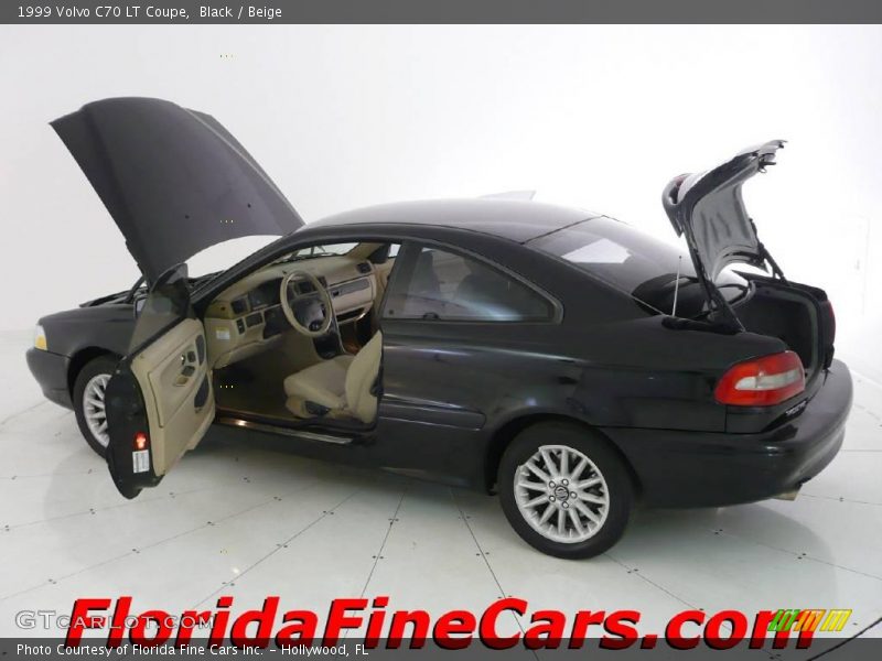Black / Beige 1999 Volvo C70 LT Coupe