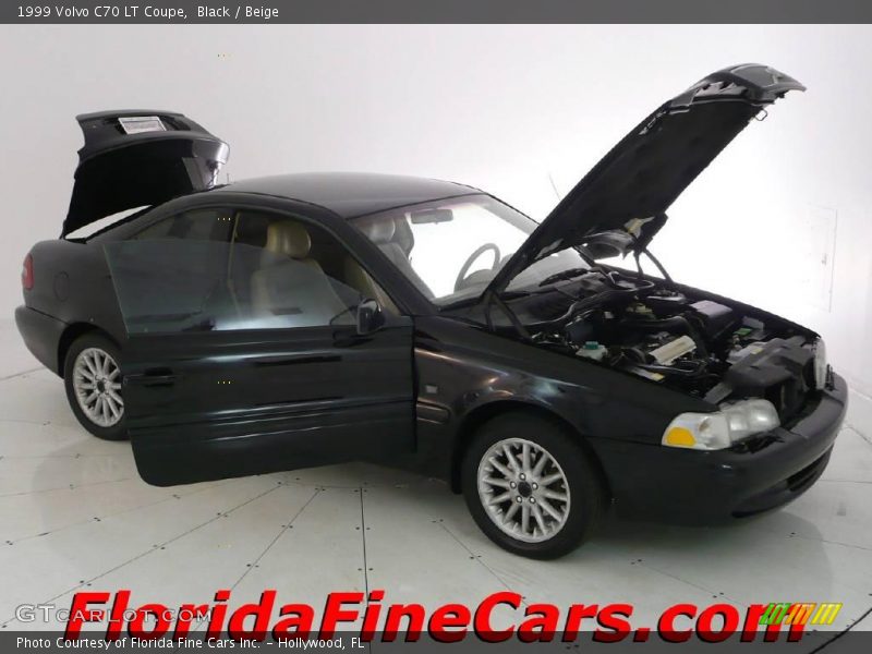 Black / Beige 1999 Volvo C70 LT Coupe