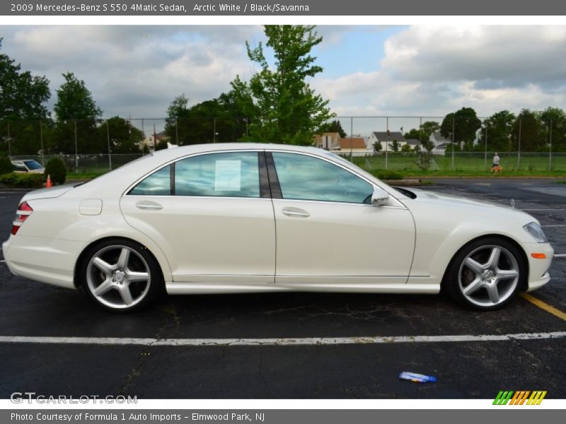  2009 S 550 4Matic Sedan Arctic White