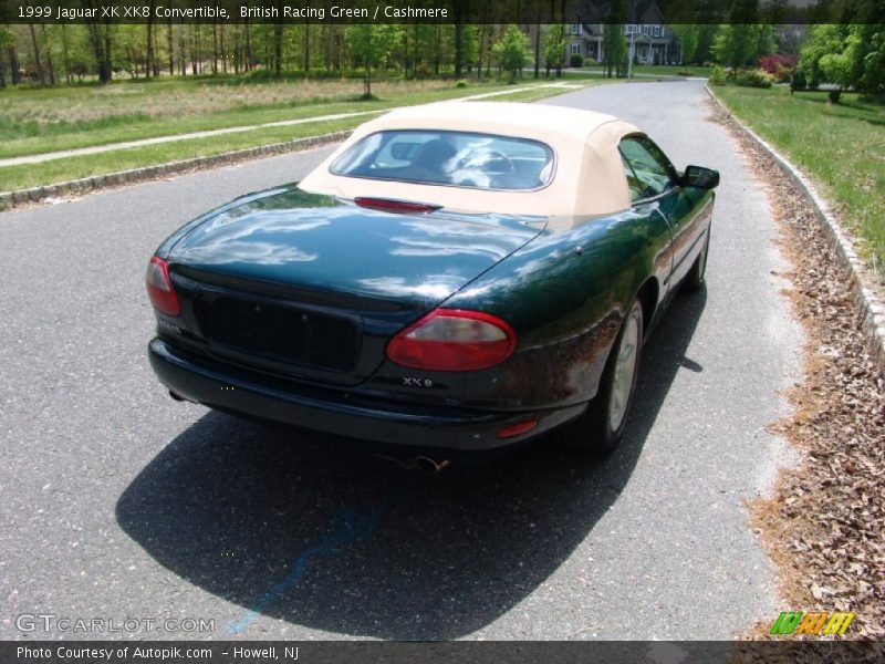 British Racing Green / Cashmere 1999 Jaguar XK XK8 Convertible