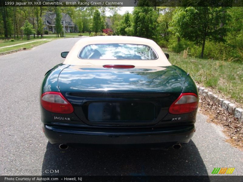 British Racing Green / Cashmere 1999 Jaguar XK XK8 Convertible