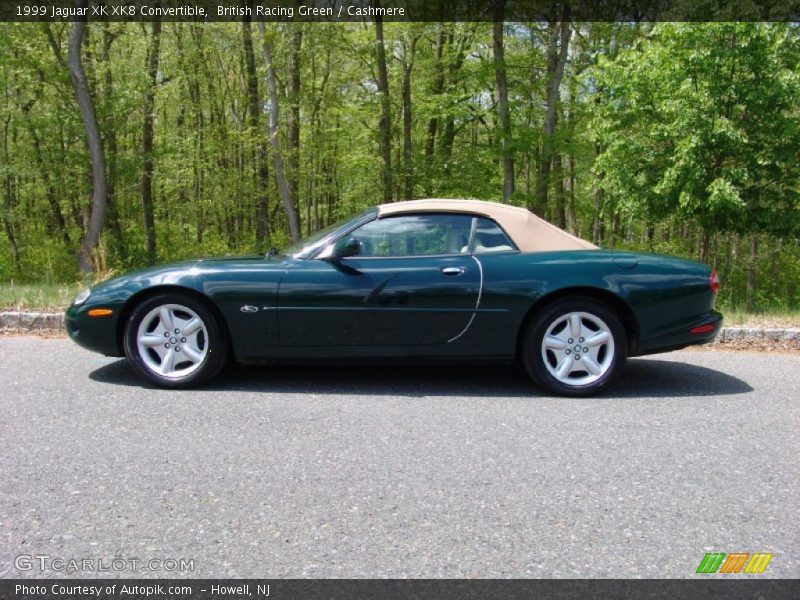  1999 XK XK8 Convertible British Racing Green