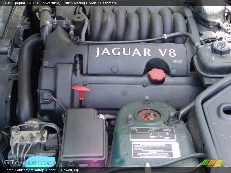  1999 XK XK8 Convertible Engine - 4.0 Liter DOHC 32-Valve V8