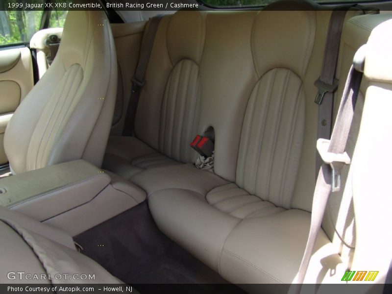 Rear Seat of 1999 XK XK8 Convertible