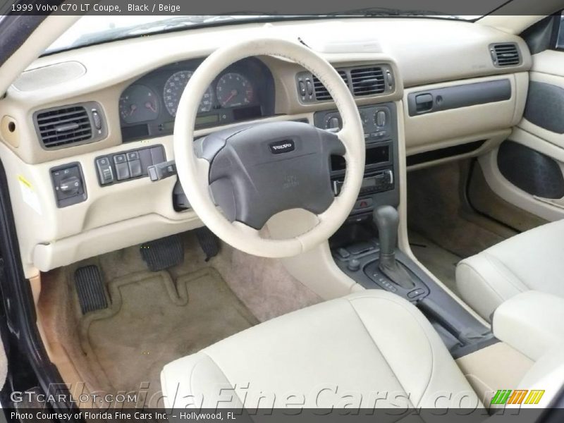 Black / Beige 1999 Volvo C70 LT Coupe