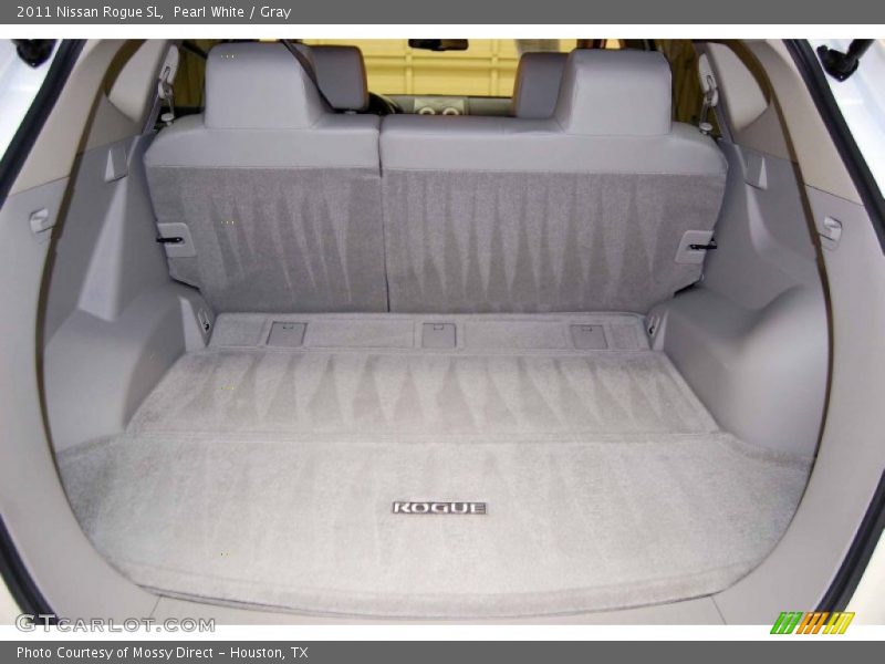 Pearl White / Gray 2011 Nissan Rogue SL