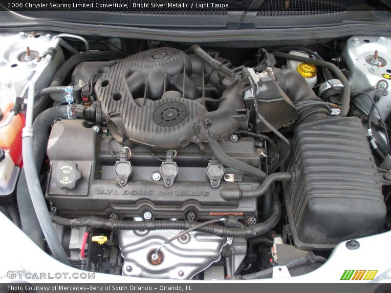 Bright Silver Metallic / Light Taupe 2006 Chrysler Sebring Limited Convertible