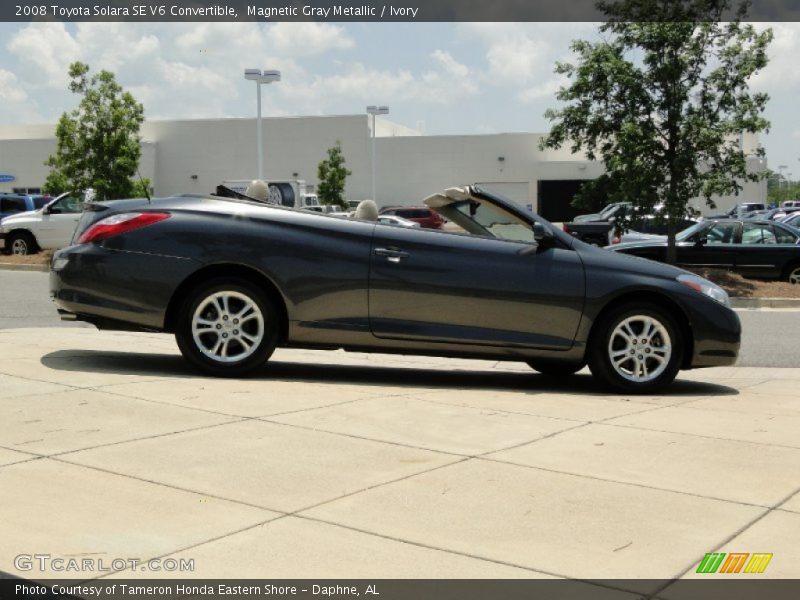 Magnetic Gray Metallic / Ivory 2008 Toyota Solara SE V6 Convertible