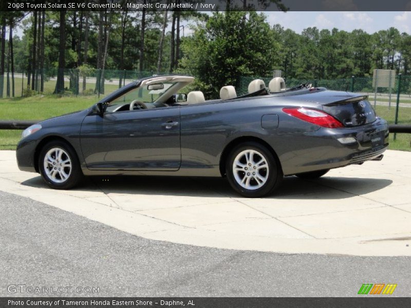 Magnetic Gray Metallic / Ivory 2008 Toyota Solara SE V6 Convertible