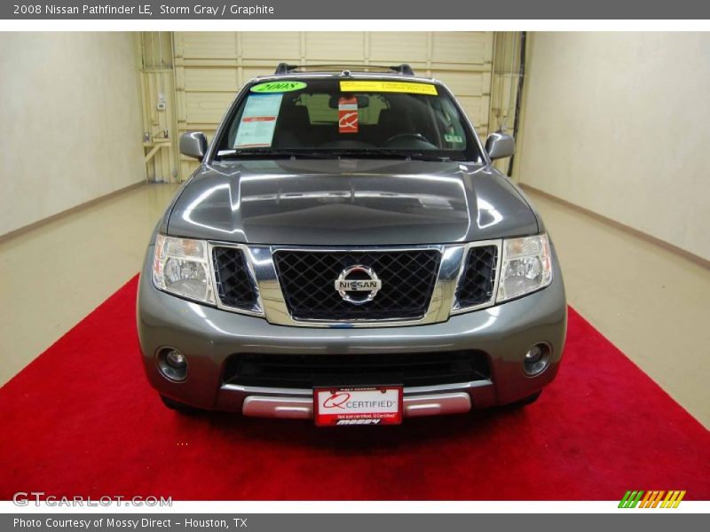 Storm Gray / Graphite 2008 Nissan Pathfinder LE