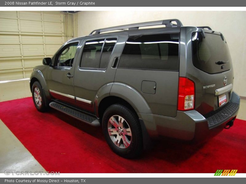 Storm Gray / Graphite 2008 Nissan Pathfinder LE
