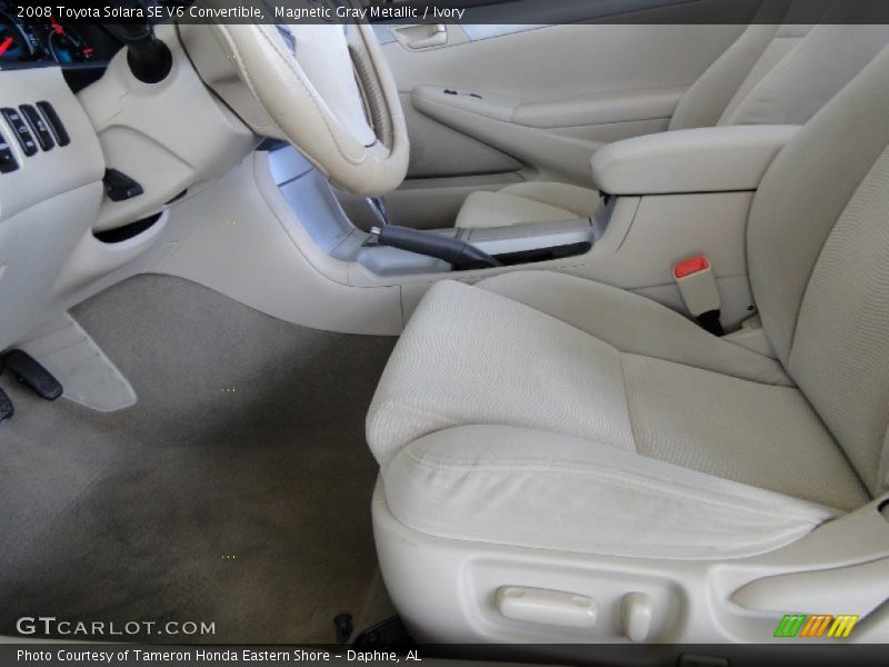 Magnetic Gray Metallic / Ivory 2008 Toyota Solara SE V6 Convertible