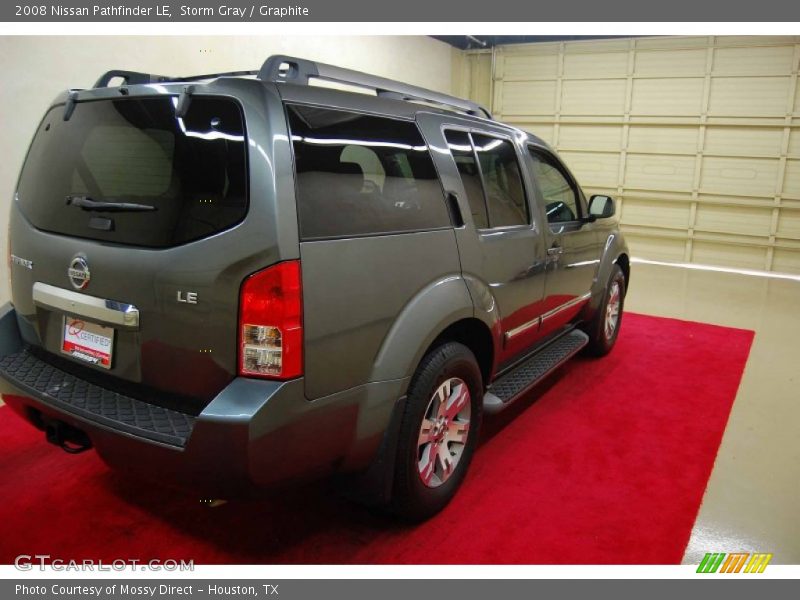 Storm Gray / Graphite 2008 Nissan Pathfinder LE