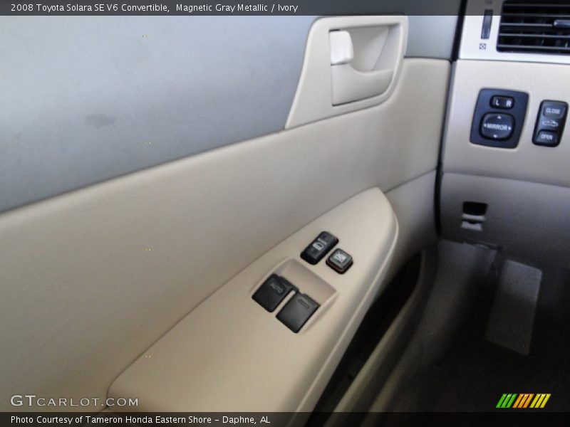 Magnetic Gray Metallic / Ivory 2008 Toyota Solara SE V6 Convertible