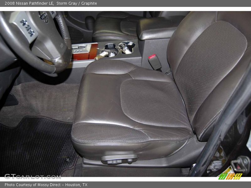Storm Gray / Graphite 2008 Nissan Pathfinder LE