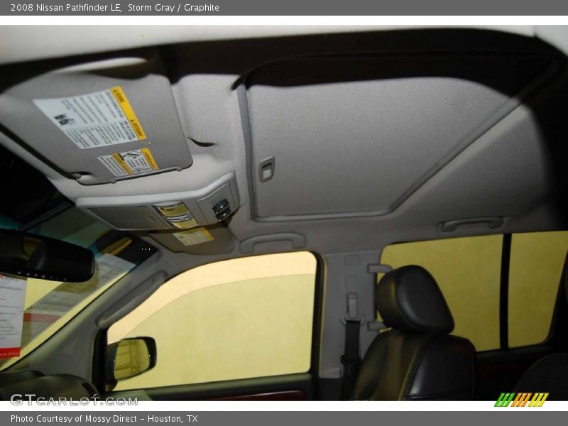 Storm Gray / Graphite 2008 Nissan Pathfinder LE