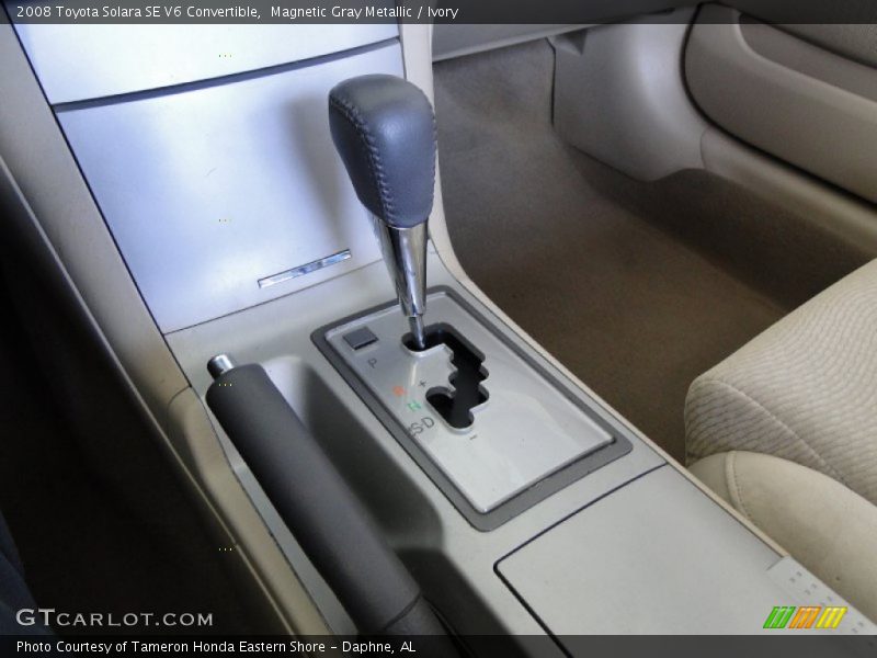 Magnetic Gray Metallic / Ivory 2008 Toyota Solara SE V6 Convertible
