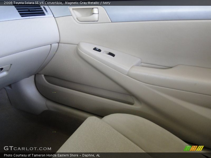 Magnetic Gray Metallic / Ivory 2008 Toyota Solara SE V6 Convertible