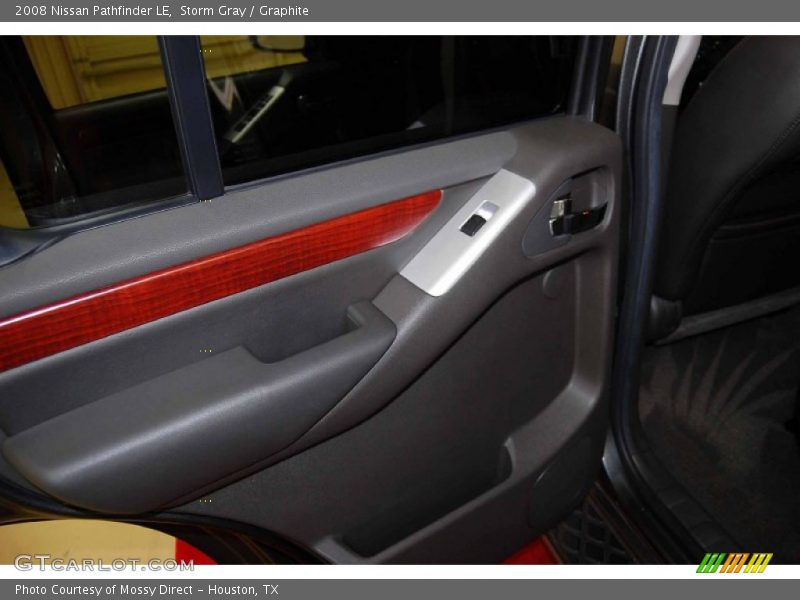 Storm Gray / Graphite 2008 Nissan Pathfinder LE
