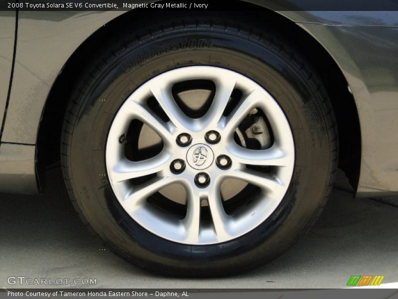 Magnetic Gray Metallic / Ivory 2008 Toyota Solara SE V6 Convertible