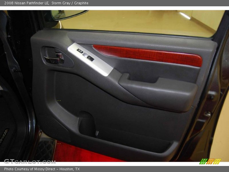 Storm Gray / Graphite 2008 Nissan Pathfinder LE