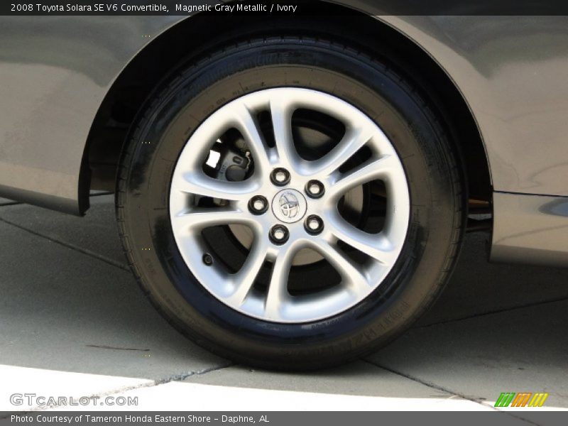 Magnetic Gray Metallic / Ivory 2008 Toyota Solara SE V6 Convertible