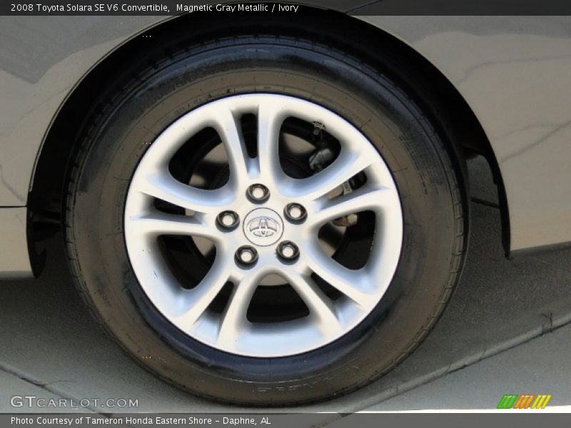 Magnetic Gray Metallic / Ivory 2008 Toyota Solara SE V6 Convertible