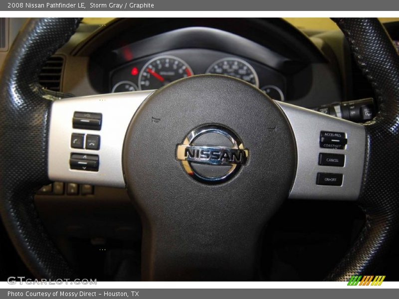 Storm Gray / Graphite 2008 Nissan Pathfinder LE