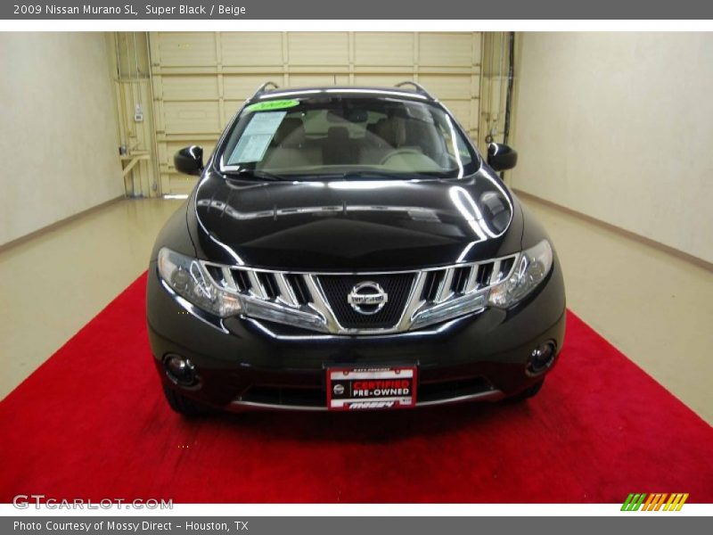 Super Black / Beige 2009 Nissan Murano SL