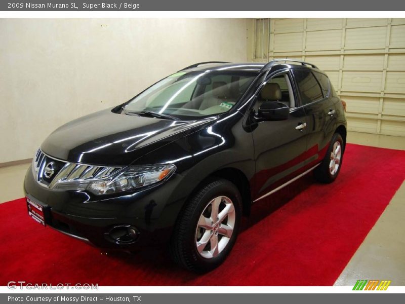 Super Black / Beige 2009 Nissan Murano SL