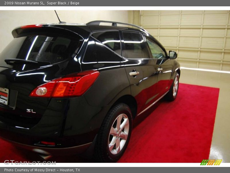 Super Black / Beige 2009 Nissan Murano SL